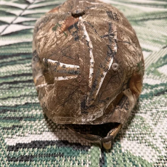 Chevrolet Trucks Camo Cap Real Tree Edge Camouflage Hat Chevy Bow tie - Picture 4 of 6